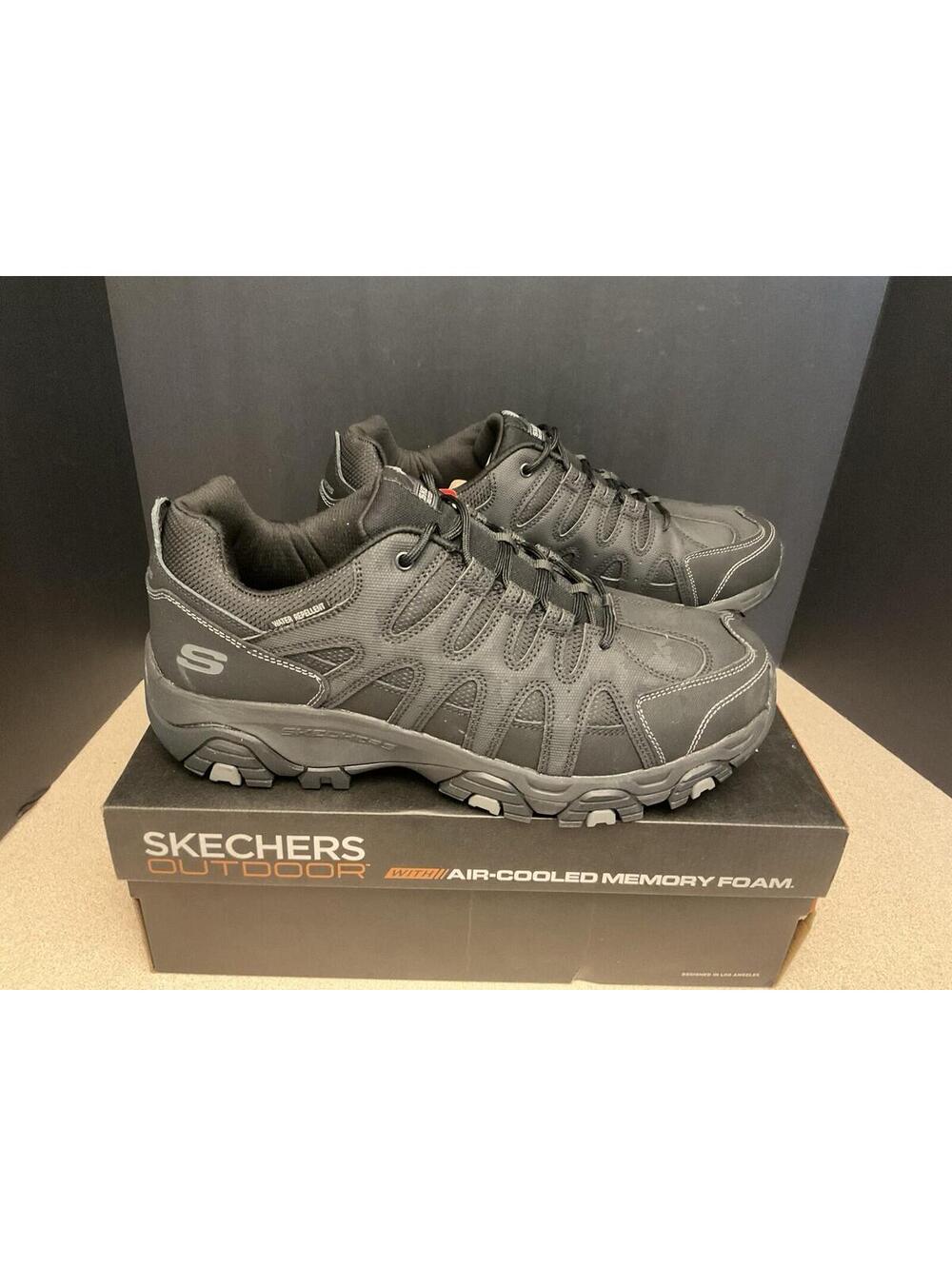 New! Mens Skechers Outdoors Terrabite Dellga Hiking Shoes. Size 14 Wide. Nice!